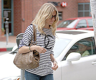 Photo Slide of Sienna Miller Heading to a LA Salon