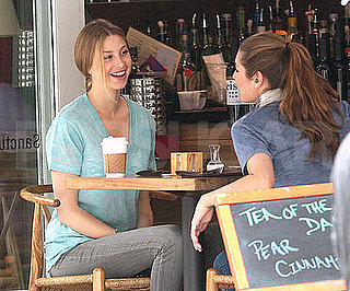 Photo Slide of Whitney Port Filming The City in NYC