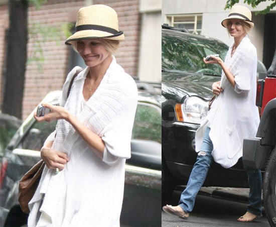 Cameron Diaz in White 