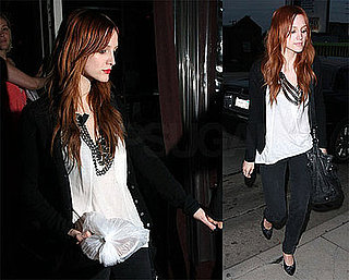 Photos of Ashlee Simpson Out in LA After Supposed Fight With Michelle Trachtenberg