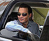 Photo Slide of Johnny Depp Filming Public Enemies
