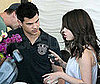 Photo Slide of Selena Gomez and Taylor Lautner Together