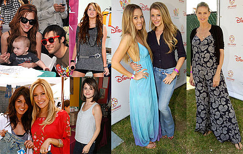 Photos of Celebrities at A Time For Heroes Celebrity Carnival Including Heidi Klum, Lauren Conrad, Miley Cyris, Ashlee Simpson