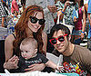 Photo Slide of Ashlee Simpson and Pete Wentz with Bronx at the Elizabeth Glaser Pediatric AIDS Foundation Celebrity Carnival