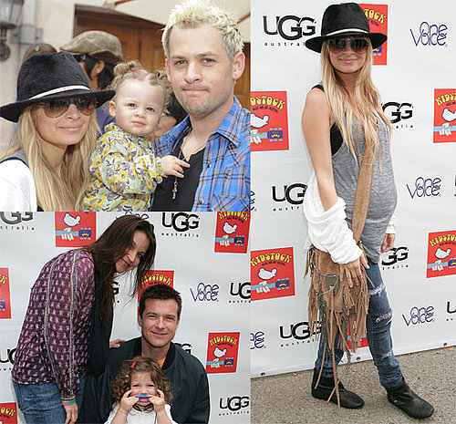 Photos of Nicole Richie, Joel Madden, Harlow Madden at Kidstock