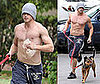 Kellan Runs With his Dog 