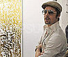 Photo Slide of Brad Pitt at Art 40 Basel Show in Switzerland
