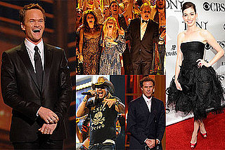 Photos of Neil Patrick Harris, Anne Hathaway, Elton John, Will Ferrell, Bret Michaels at 2009 Tony Awards in NYC