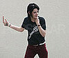 Photo Slide of Kristen Stewart and Her New Hair As she Heads to Work On The Runaways Where She Will Play Joan Jett