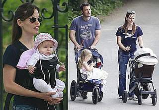Photos of Jennifer Garner and Ben Affleck With Daughters Violet and Seraphina Together in Boston