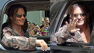 Photos of Johnny Depp Filming The Rum Diary