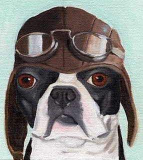 Boston Terrier Prints from Etsy