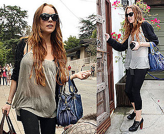 Photos of Lindsay Lohan Leaving Samantha Ronson's House in LA 2009-06-10 07:45:00