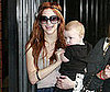 Photo Slide of Ashlee Simpson and Bronx Wentz in LA