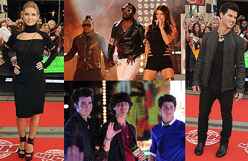 Photos of Red Carpet and Performances of 2009 MuchMusic Video Awards Including Taylor Lautner, Jonas Brothers, Black Eyed Peas