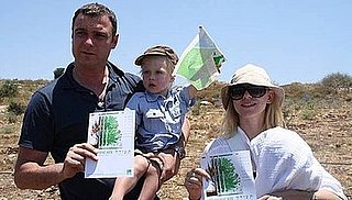 Sugar Shout Out: Naomi and Liev Plant Trees in Israel