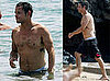 Justin Chambers at the Beach