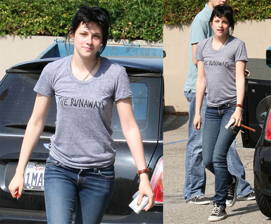 Kristen Stewart in a Runaways Tee