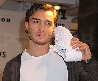 Slide Photo of Ed Westwick at K-Swiss Event