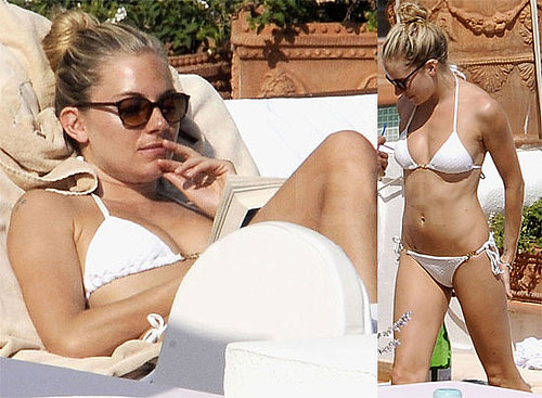 Bikini Photos of Sienna Miller in Positano, Italy
