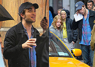 Photos of Robert Pattinson and Emilie de Ravin Filming Remember Me in NYC