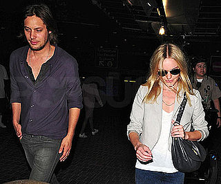 Photo Slide of Kate Bosworth and James Rousseau at LAX