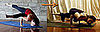 Yoga Video of Scissor Legs Side Crow to One-Legged Arm Balance