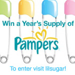  Win a Year's Supply of Pampers