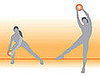 Multitasking Move: Side Lunge to Leg Lift
