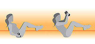 Ab and Bicep Exercise