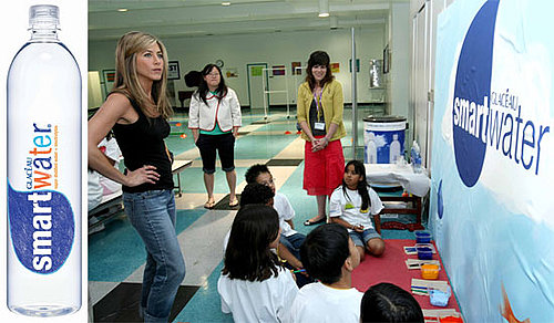 Smartwater Bottle Inspired by Healthy Kids and Jennifer Aniston 
