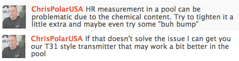 You Can Find Help at Twitter for Issues With Your Polar Heart Rate Monitor