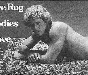 Seventies Love Rug Advertisement
