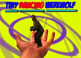Tiny Dancing Werewolf