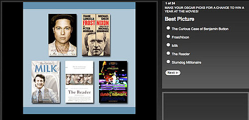 2009 Oscars Ballot - Win a year of Movies!