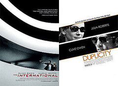 Duplicity and The International, Clive Owen Movies