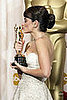 Penelope Cruz in the Press Room at the 2009 Oscars