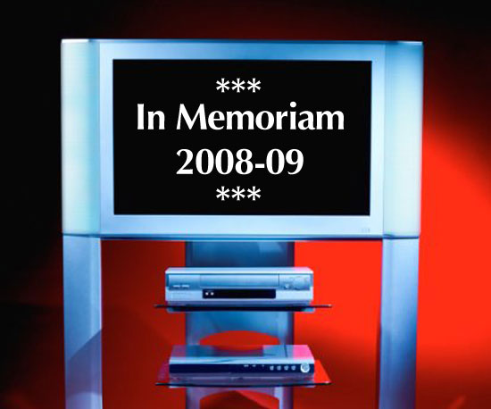 TV Character Deaths 2008-09