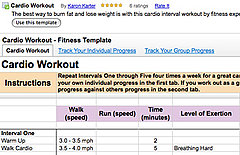 Use Google Doc's New Fitness Template For Tracking Workouts 