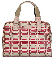 Orla Kiely Tripp Car-Printed Laptop Bag Costs $258 Orla Kiely Tripp Car-Printed Laptop Bag Costs $258