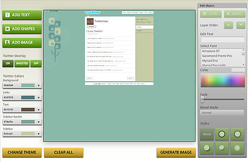 Beautify With Free Twitter Designer Beautify With Free Twitter Designer