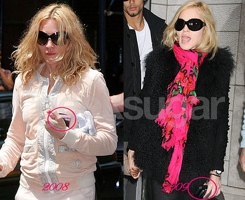 Madonna and Her Cell Phones