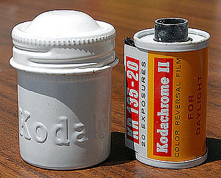 Vintage Kodak Film Canisters Made of Aluminum