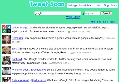 Use Tweet Scan to Search Twitter Use Tweet Scan to Search Twitter