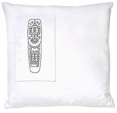 Remote Control Pillow Is a Throw Pillow With Pocket For a Remote Remote Control Pillow Is a Throw Pillow With Pocket For a Remote