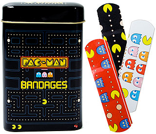 Pacman Bandages Available From Fred Flare With Collectible Tin