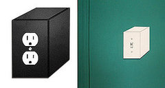 3D Cubic Switchplate Cover From the Curiosity Shoppe