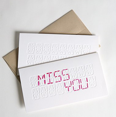 LCD Cards Look Like Digital Greetings From Urban Outfitters