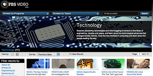 PBS Launches A New Video Portal Site