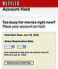 Use Netflix Account Holds to Save Money